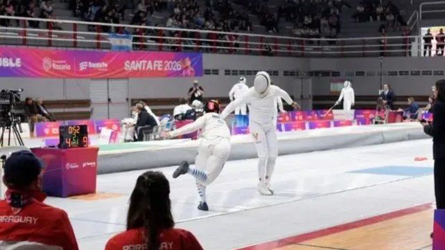 Argentina volvió a festejar en esgrima: oro en sable y triunfo ante Brasil