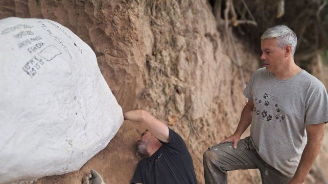 Provincia realizó un importante rescate paleontológico en el arroyo Pavón Provincia realizó un importante rescate paleontológico en el arroyo Pavón