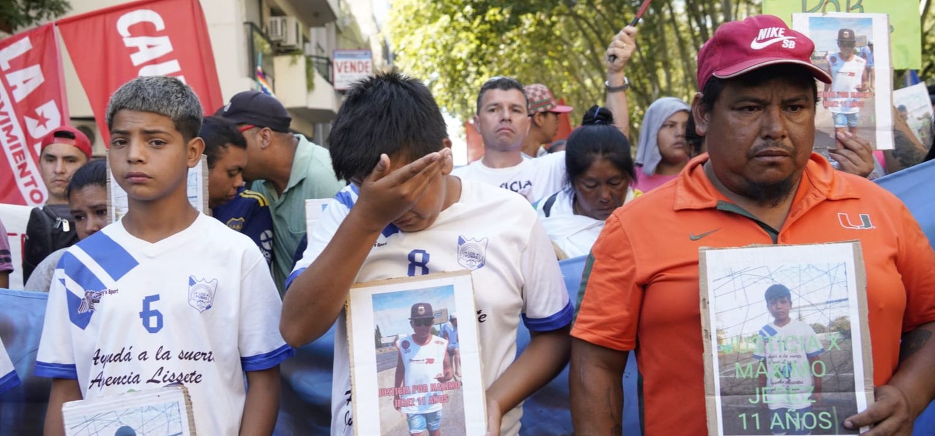 Fuerte pedido de justicia por el crimen de Máximo Jerez