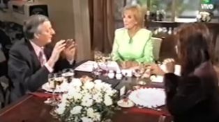 La ex vicepresidenta Cristina Fernández posteó en TikTok un fragmento del programa en el que estuvo junto a Néstor Kirchner.&nbsp;