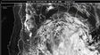 entre rios bajo la influencia de un ciclon extratropical