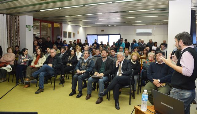 La presentación del portal en Concepción del Uruguay.&nbsp;