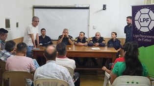 LPF: Hubo reunión Con La Policía de Entre Ríos.