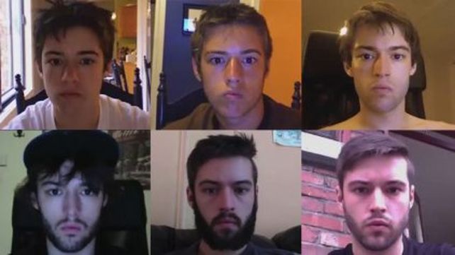 Un joven se sacó una selfie diaria durante ocho años y mirá lo que surgió