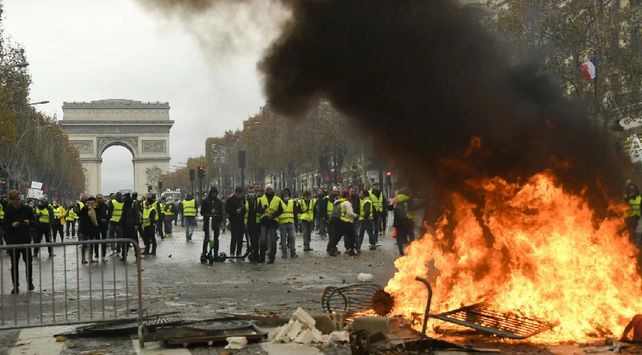 Francia chalecos amarillos