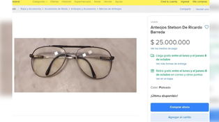 Venden los anteojos del femicida Ricardo Barreda por Mercado Libre