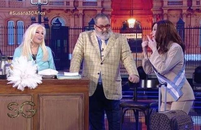 Susana volvió a la tele con Lanata que adelantó a quien va a votar en las elecciones