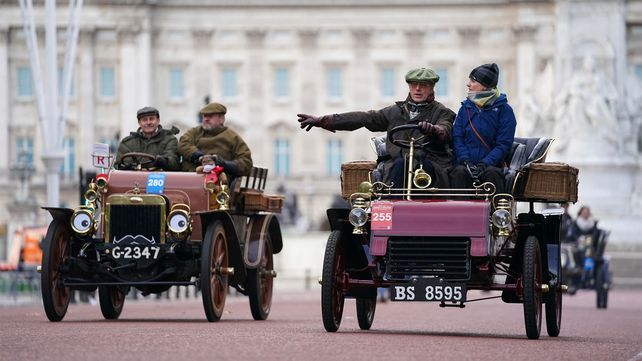 La clásica carrera de los autos más antiguos de Londres