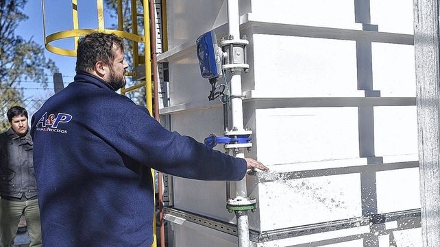Cada vez más cerca el agua potable para Colastiné Sur