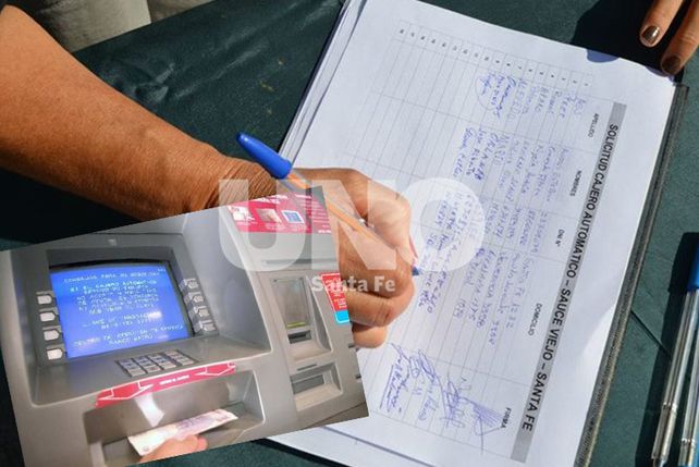 Sauce Viejo: realizaron una campaña de junta de firmas por la instalación de un cajero automático