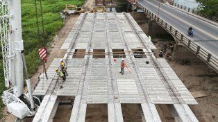 Nuevo Puente Carretero: la obra alcanza el 30 % de avance y entra en una etapa clave
