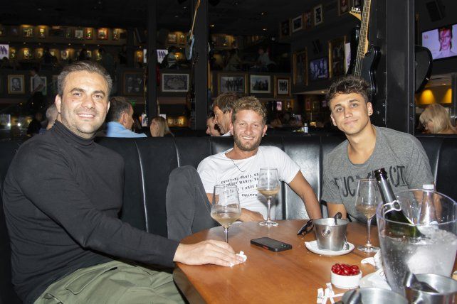 Pablo Cofano, Pedro de Stéfano, Lautaro Beltrán