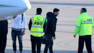Messi llegó a Barcelona para pasar el último tramo de sus vacaciones