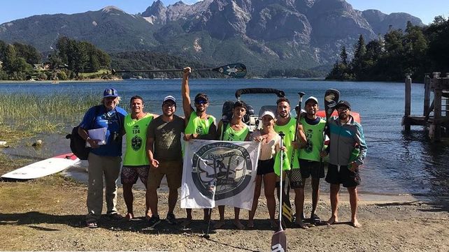 La delegaci&oacute;n completa de la SUP Paran&aacute;.&nbsp;