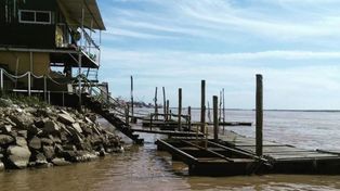 La Guardería Puerto Sur (GPS) se encuentra en la desembocadura del Saladillo, frente el río Paraná.
