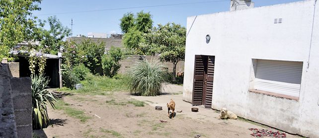 La casa de los captores en la localidad bonaerense de Coronel Suárez