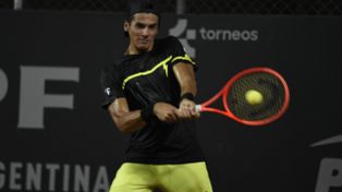 “Gané gracias al apoyo de la gente. Es muy lindo para mí jugar en el país”, dijo Federico Coria.