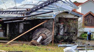 Operativo para asistir a las localidades de la provincia afectadas por el temporal
