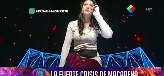 Macarena atraviesa una crisis frente a sus compañeros