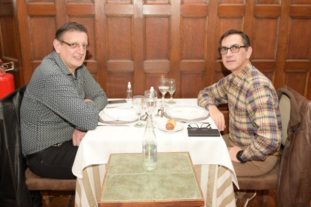 Emilio Perot y Angel Alvarez