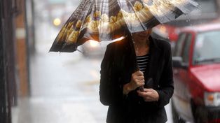 Rige una alerta meteorológico de tormentas fuertes en la ciudad