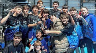 Echagüe se consagró campeón de la Copa de Plata en el Torneo Tiburón de vóleibol