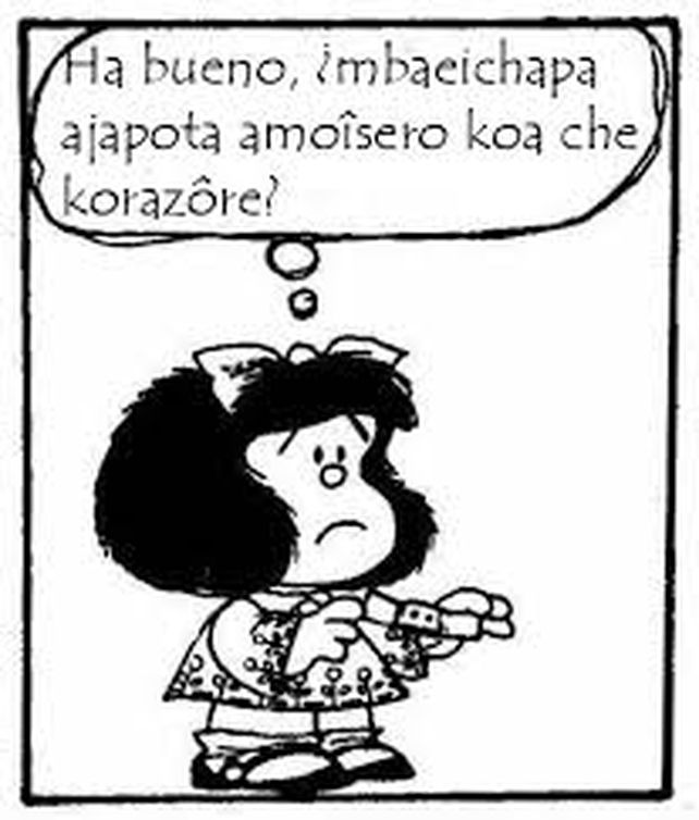 Mafalda en guaraní: la primera traducción a un idioma originario