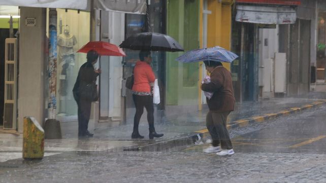 Sigue el mal tiempo con lloviznas y chaparrones en la provincia