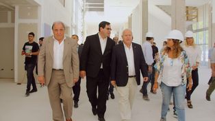 Lifschitz supervisó las obras del hospital más moderno del país