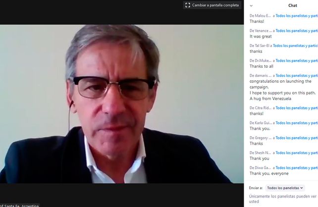 El intendente Emilio Jatón.