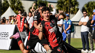 Messi Cup: Newells debutó con triunfo ante Arsenal de Inglaterra y enfrentará a Palmeiras