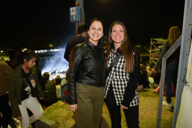Agustina Gonzales y Cecilia Tirbasso