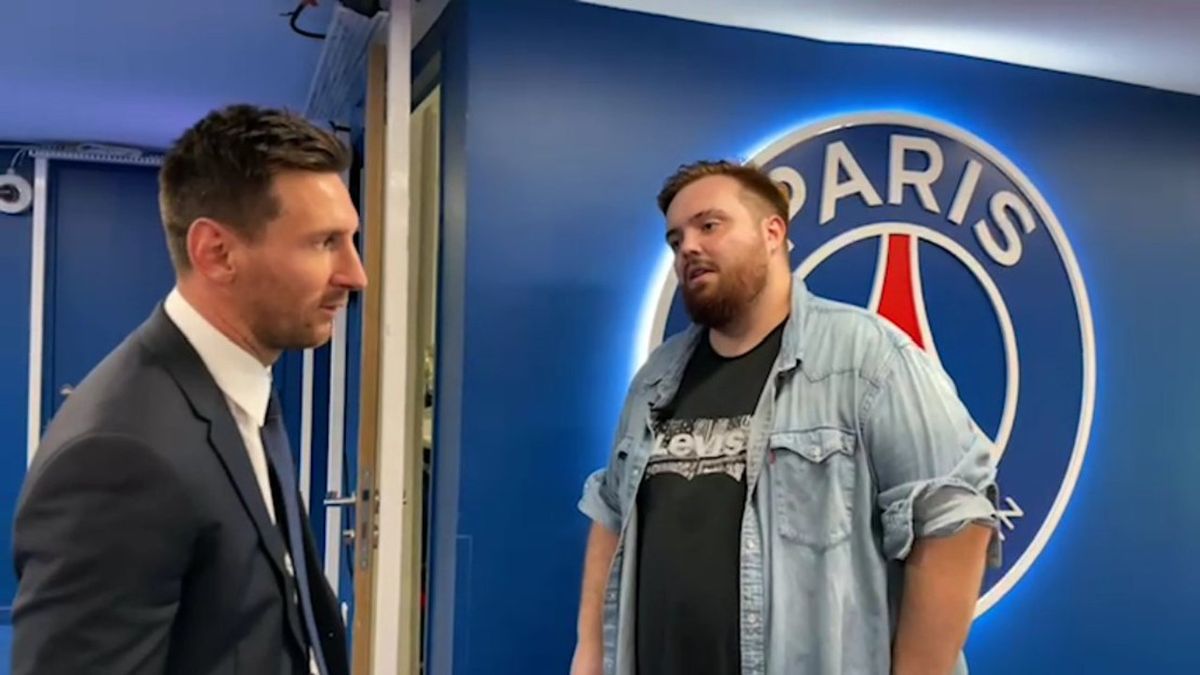Lionel Messi mantuvo una charla por Twitch con el exitoso streamer ...