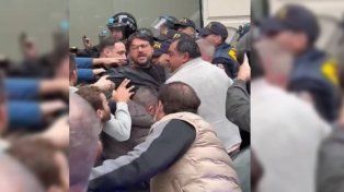 Detuvieron a Juan Grabois tras ocupar el Instituto Juan Domingo Perón