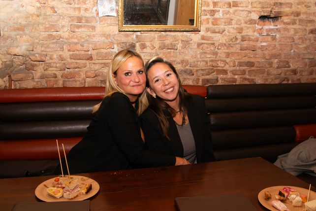 Estefanía Yannotti y Judith Oshiro