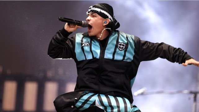 El rapero Trueno sorprendió con un show de gran nivel en el Lollapalooza.