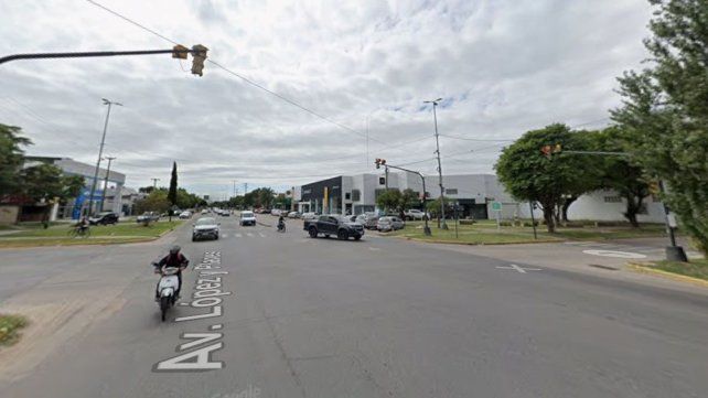 La zona en donde estarán los semáforos en mantenimiento