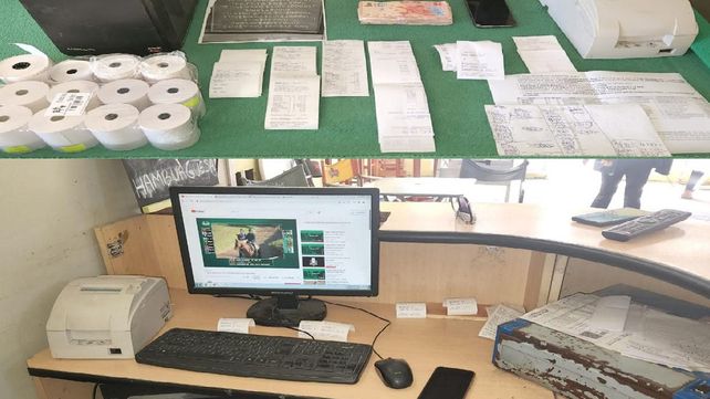 Bovril: en un operativo en un bar secuestran material de apuestas clandestinas
