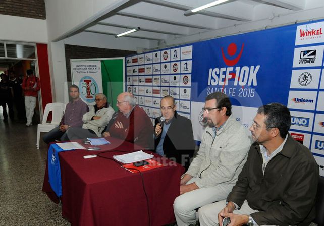 A principios de octubre se realizó la conferencia de prensa que se realizó en el Isef para presentar la competencia que se llevará a cabo el 1 de noviembre. Foto: J. Busiemi