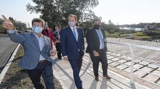 Concepción del Uruguay: defensa costera con avance de obra