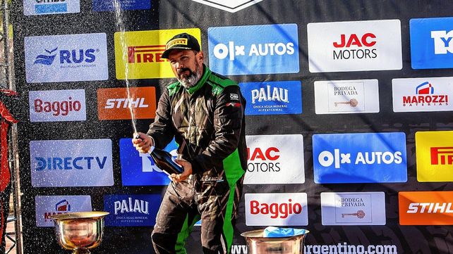 Rally en Neuquén: Cancio, profeta en su tierra