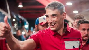 Todo okey. Juan Pablo Vojvoda se ganó el corazón de los hinchas de Fortaleza.