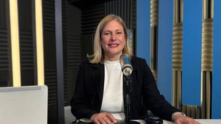 Gisela Scaglia, primera candidata de Provincias, visitó el estudio de LT8.