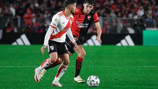 Tomás Perez jugó el segundo tiempo contra River y esta tarde será uno de los titulares de Newells.