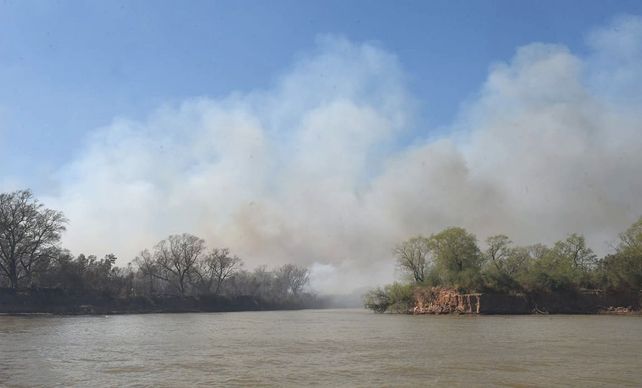 Javkin: Sospechamos que ha habido fuego encendido con bengalas desde avionetas