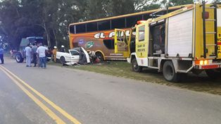 Murió una mujer en un accidente sobre la ruta 1