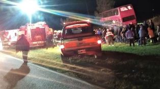 Choque fatal en ruta 34: cuatro muertos al chocar un camión con un colectivo