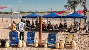 En las playas de Paraná mejoraron la accesibilidad