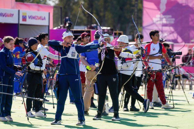 Juegos Suramericanos. La arquera rosarina integró el equipo argentino recurvo femenino en tiro con arco que ocupó el tercer lugar del podio.