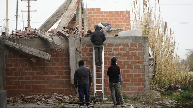 José Maturano, conductor de la mono en el crimen de Marcos Daloia vivía en la vivienda tapialada